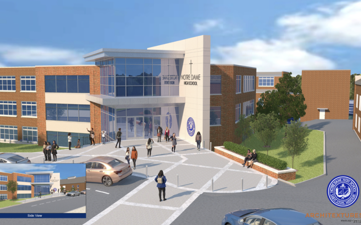 Breaking Ground on Notre Dame High School Expansion Project