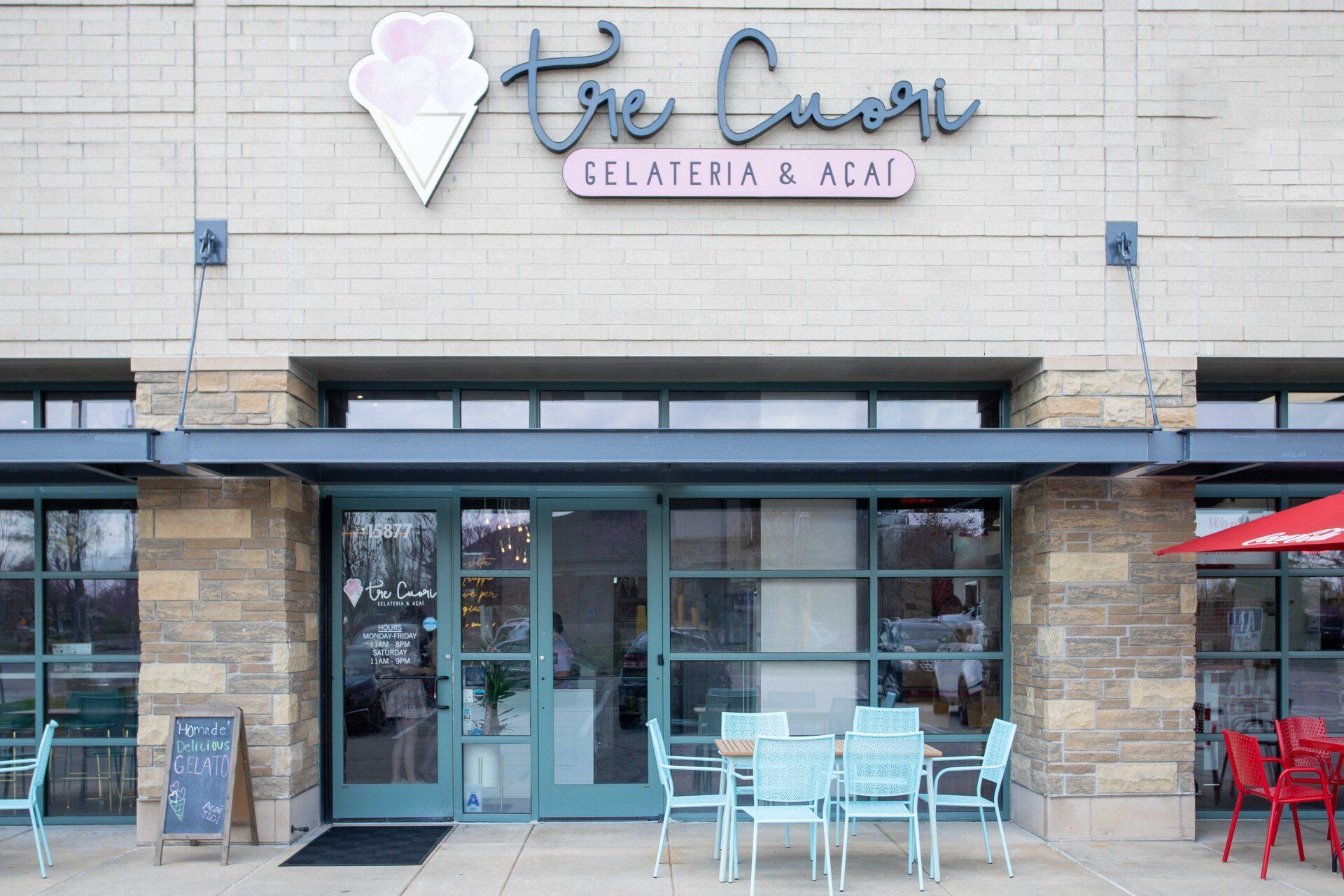 Tre Cuori Gelateria & Açaí, Ellisville