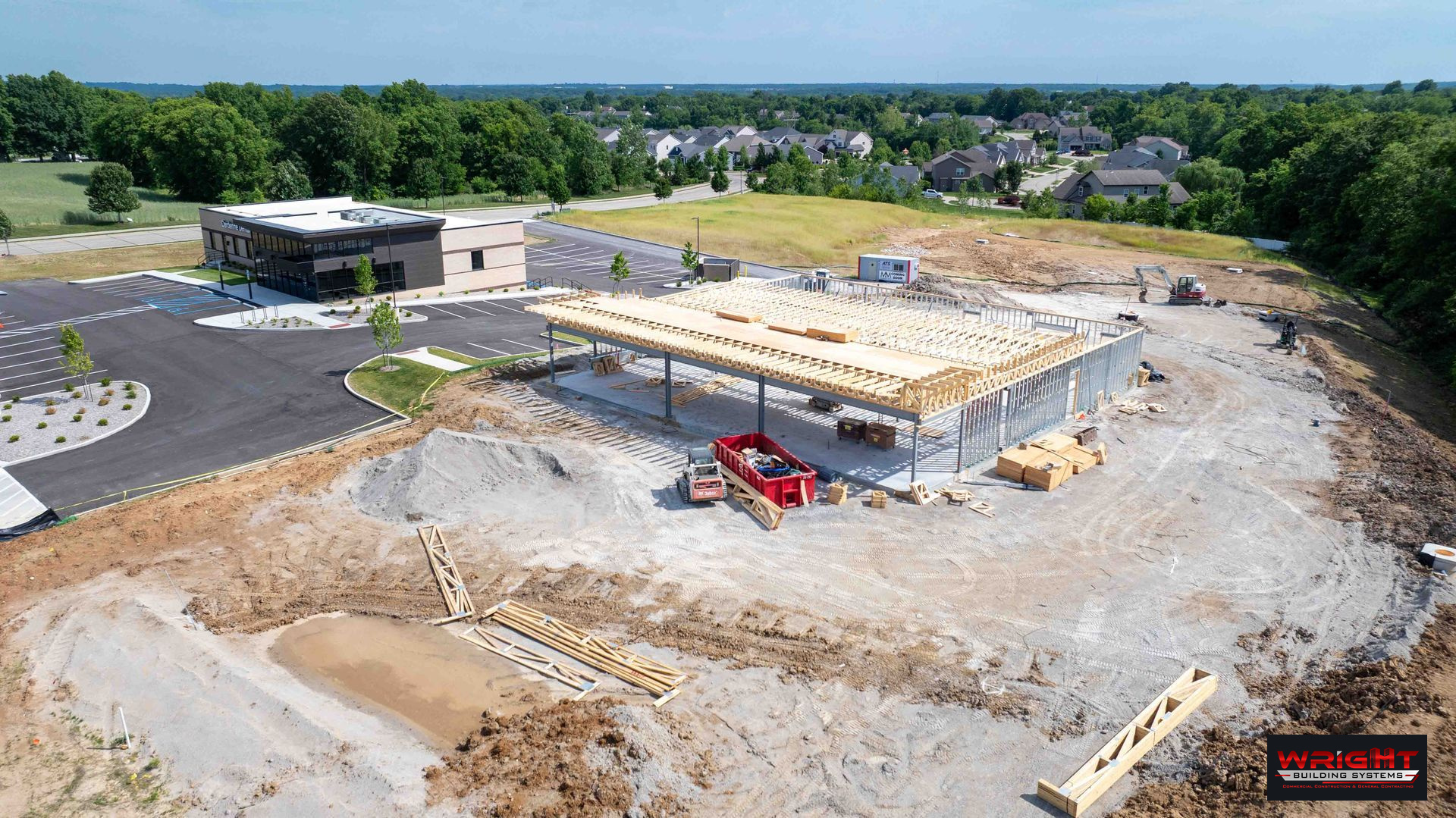 Modern Med, O’Fallon, project by Wright Building Systems