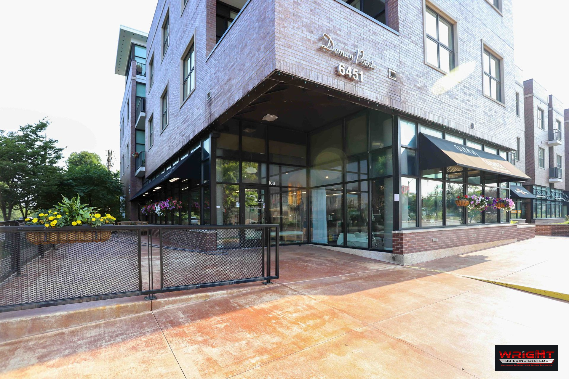 Olivia & Oliver Nail Lounge, project by Wright Building Systems