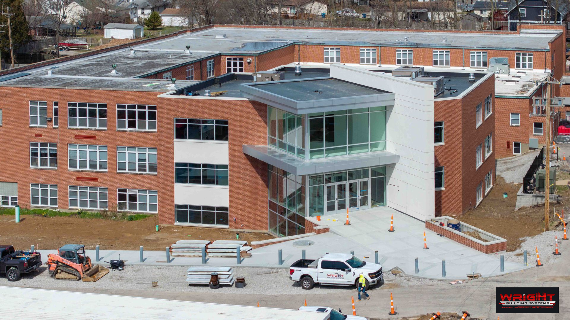 Notre Dame High School, STREAM Center, project by Wright Building Systems
