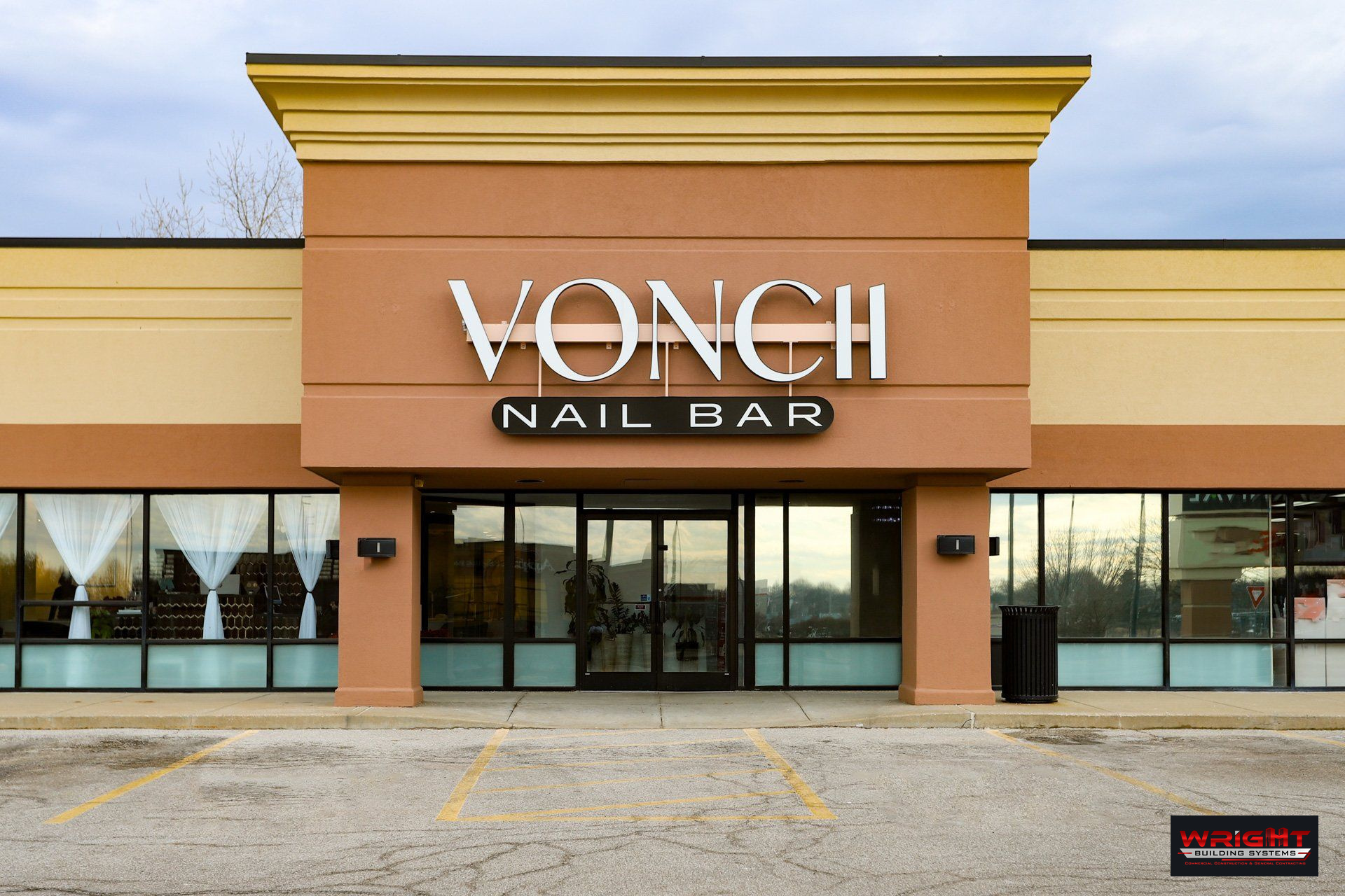 Voncii Nail Bar, project by Wright Building Systems